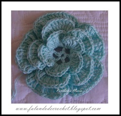 FLOR DE CROCHE 3 CARREIRAS PAT E PAQ 2 005 m ass