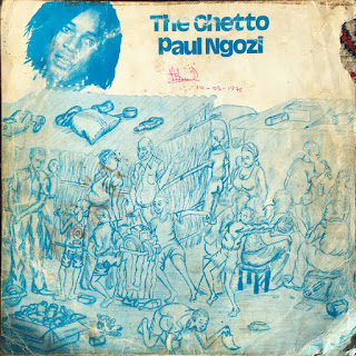 Paul Ngozi ‎"The Ghetto" 1977 ultra rare Zambia Fusing Garage Psych Rock