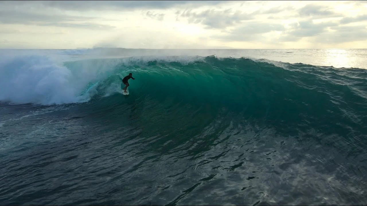 One Wave, Four Barrels - Desert Point - July 3rd, 2022