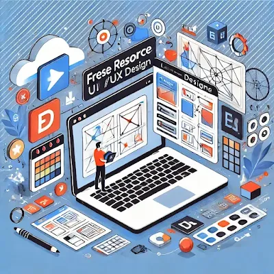 أفضل المصادر والدورات المجانية لتعلم UI/UX