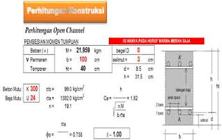 Perhitungan-Konstruksi-Open-Chanels-U-Ditch-Format-Excel-3