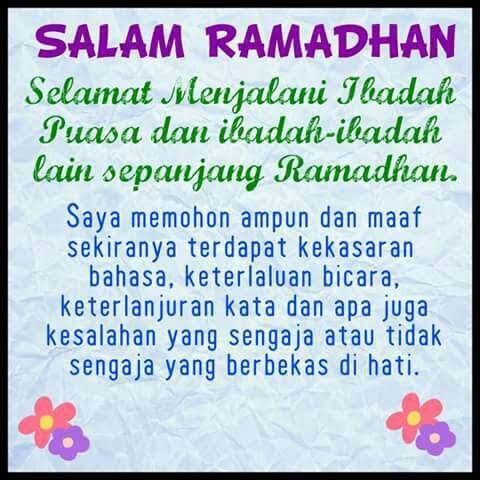 Koleksi Ucapan Selamat Berpuasa Ramadhan SMS Whatsapp 