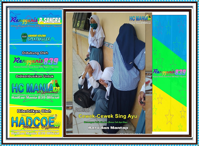 Gambar Soloan Spektakuler - Gambar Siswa-Siswi SMA Negeri 1 Ngrambe Cover Putih Abu-abu - 11 RG