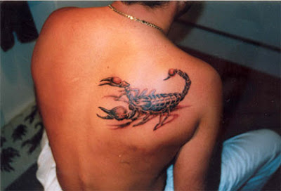 Scorpio Tattoo for Mens Body