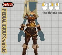 Gear Design Shadow Cloth Female Lost Saga