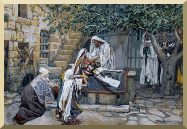 "The Daughter of Jairus" -- by James Tissot