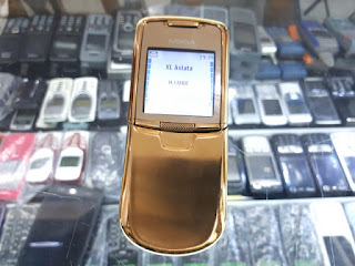 Hape Jadul Nokia 8800 Classic Original Gold Seken Mulus Kolektor Item