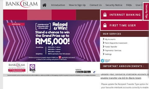 Lupa Nombor Akaun Bank Islam - Penggunaan identiti bank islam untuk iklan palsu / misuse of bank islam's identity for false marketing.