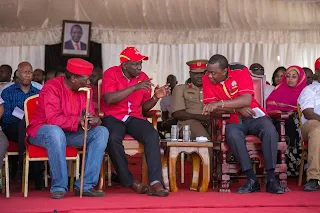 President Uhuru Kenyatta in Lamu. PHOTO | Courtesy