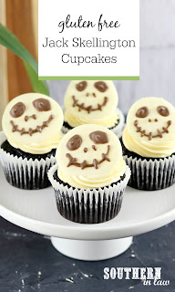 Easy Jack Skellington Cupcakes Recipe for Halloween