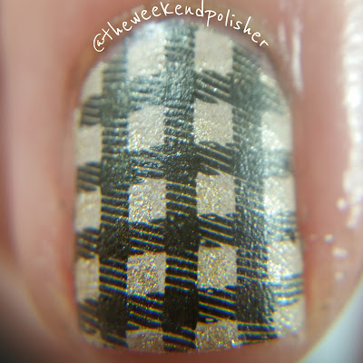 Plaid Nail Art Macro