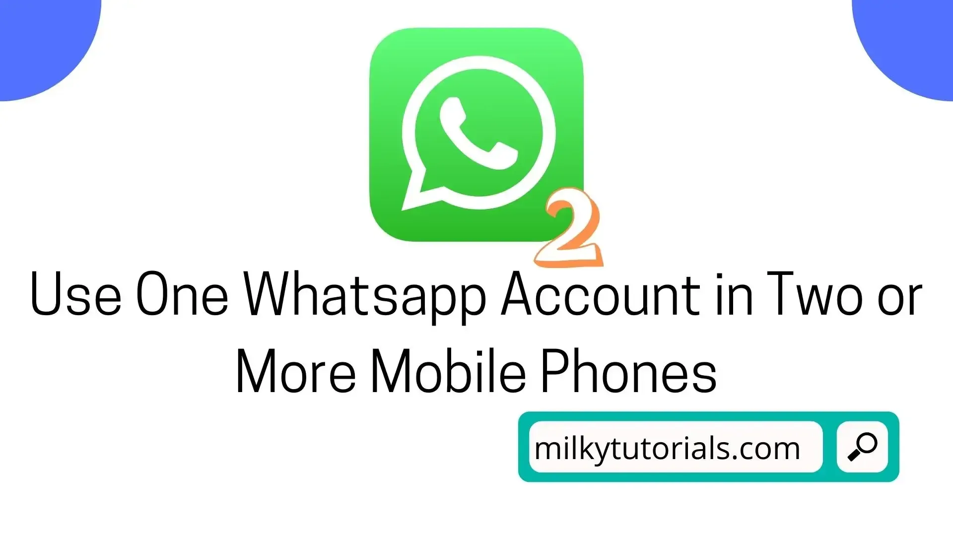 one whatsapp on two devices