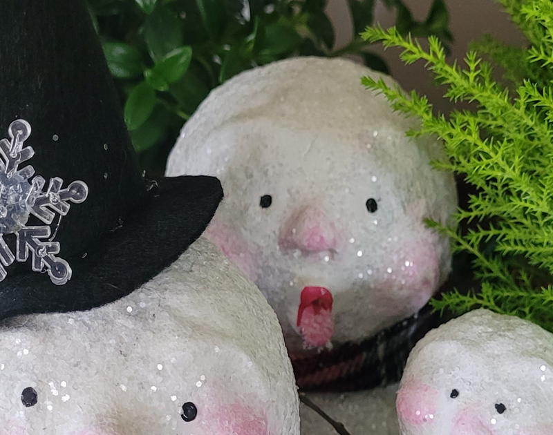 Pixie Hill: Roly Poly Snowmen with Tutorial