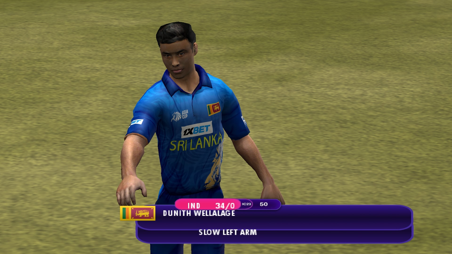 Asia Cup 2023 Patch for EA Cricket 07