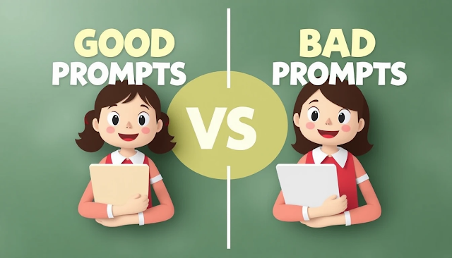 Good Prompts vs. Bad Prompts Spot the Difference