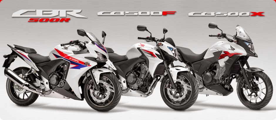 Honda CBR500R, CB500X, CB500F CBU 2014 - Langkah Berani 