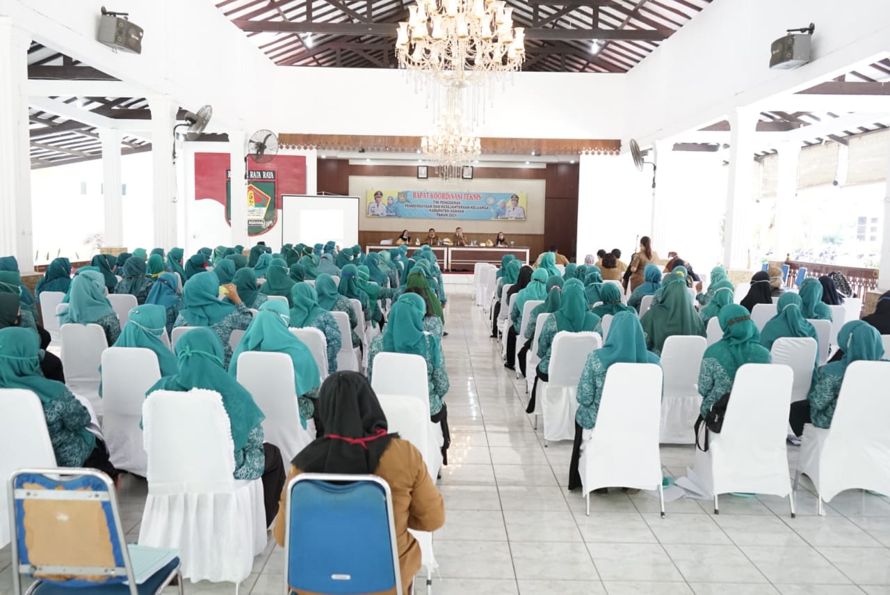 Rapat Koordinasi Teknis TP PKK Kabupaten Asahan.