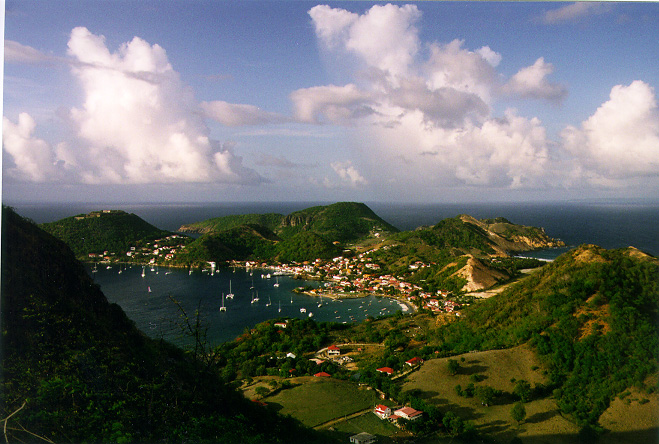 An astonishing panorama of Guadeloupe - the Butterfly Island