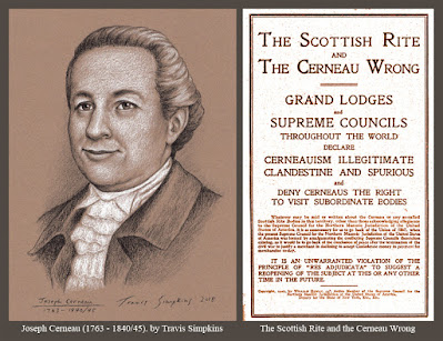 Joseph Cerneau. Cerneau Supreme Council. Scottish Rite Cerneauism. by Travis Simpkins