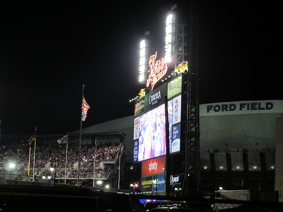 Detroit World Series 2012 Comerica Park and Ford Field