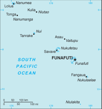 Pembagian wilayah administratif Tuvalu