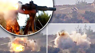 Hem .. Para Pemberontak Suriah Berhasil Tembak Jatuh Helikopter Rusia di Kawasan Hama - Commando