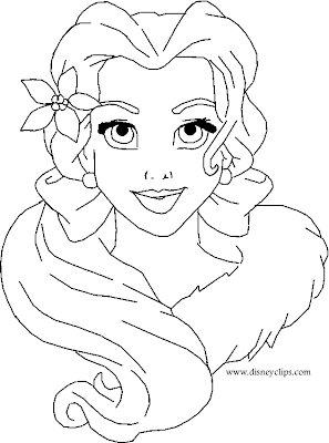 Princess Coloring Sheets on Beautiful Princess Coloring Pages