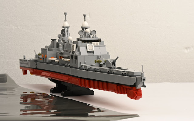 Nifeliz Ticonderoga-class Cruiser Compatible With Lego