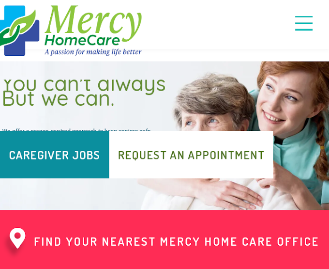 MERCY HOME CARE CANADA ; A passion for making life better.