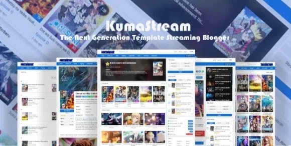 KumaStream – Template Streaming Anime Blogger Free