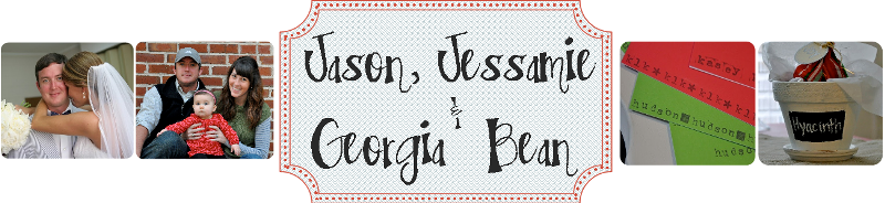 Jason, Jessamie and Georgia Bean