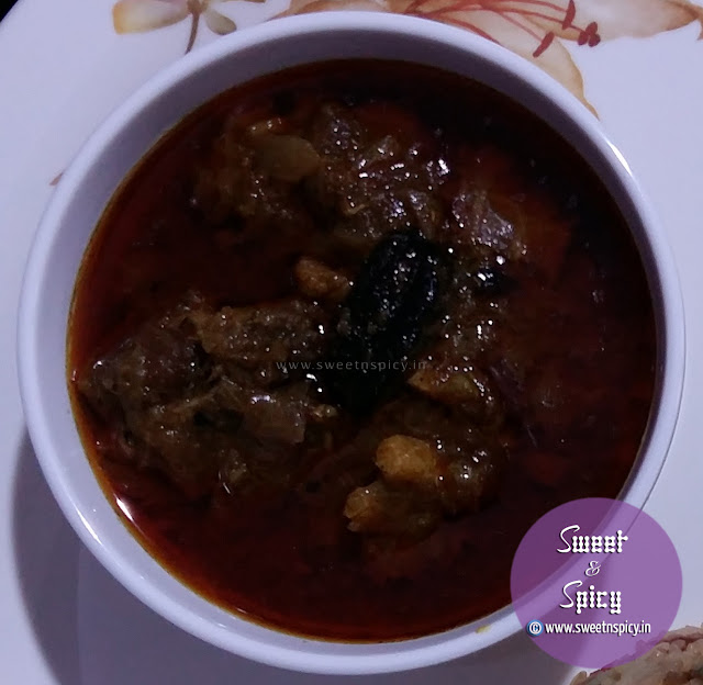 Mutton Curry or Mangsha Jhola