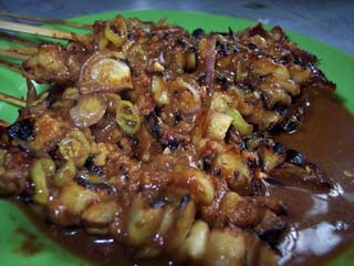 Satay Mushrooms