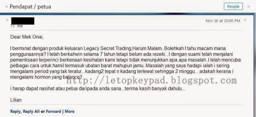 Kelebihan Harum Malam yang sangat membantu wanita di luar sana.