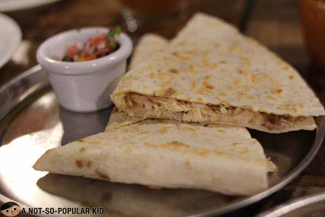 Chicken Onion Melt Quesadillas