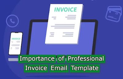 Professional Invoice Email Template