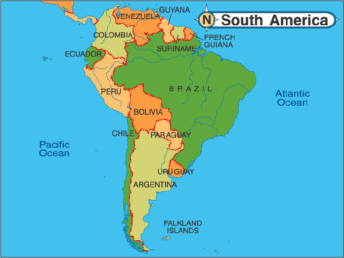 Central american countries and capitals