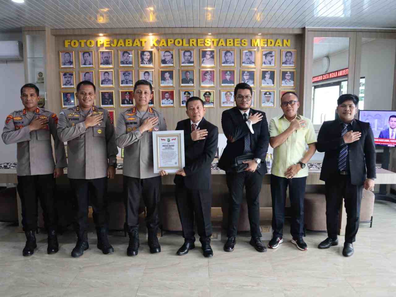 Polrestabes Medan Raih Presisi Award dari Lemkapi