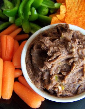 Recipes, Sweet & Spicy Black Bean Dip