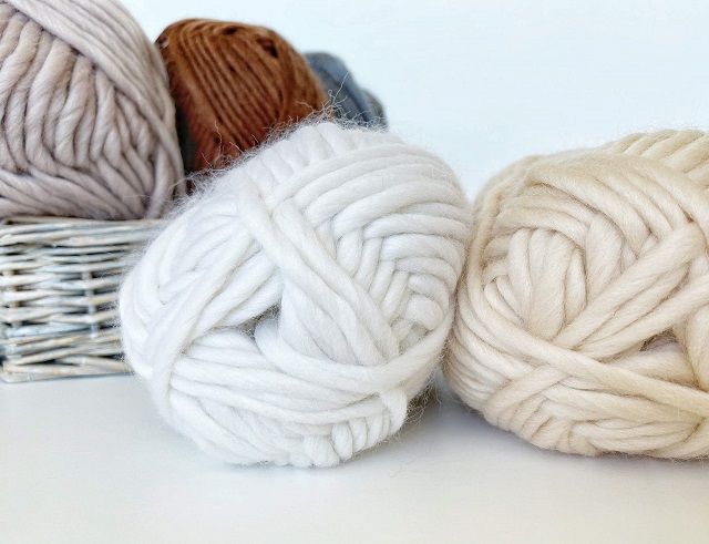 super chunky merino wool yarn