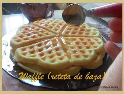 Articole culinare : WAFFLE ( RETETA DE BAZA)