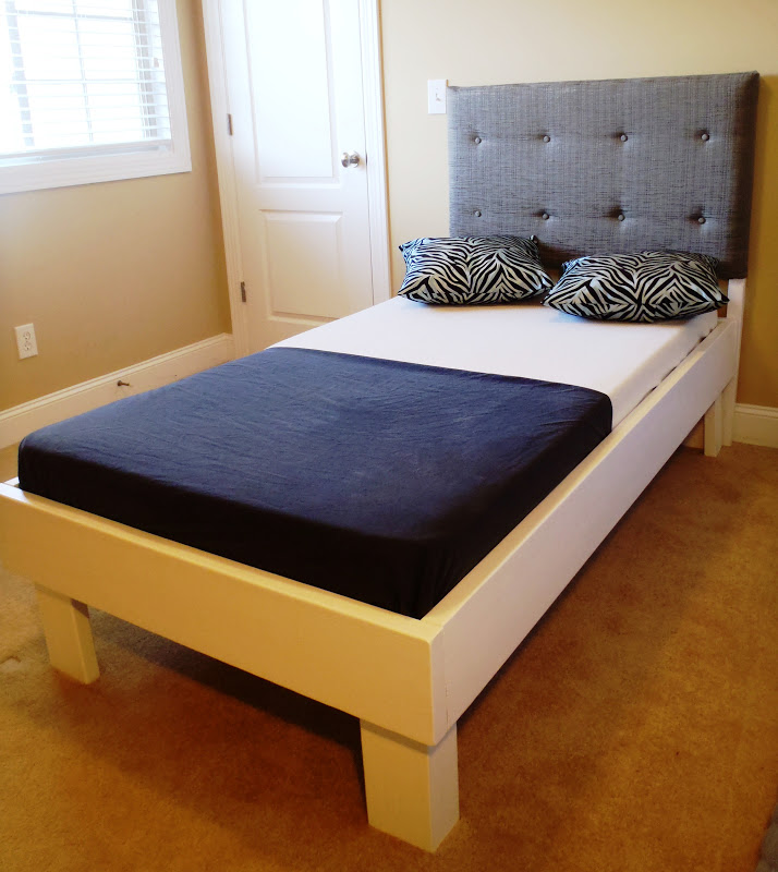 how to build a twin bed