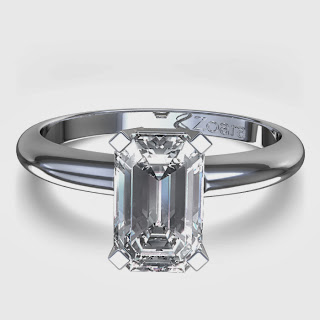 Eemerald Cut Diamond Engagement Rings