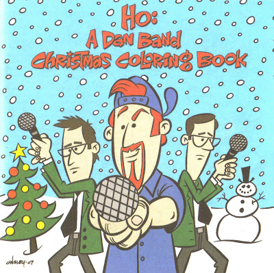 HO A DAN BAND CHRISTMAS COLORING BOOK