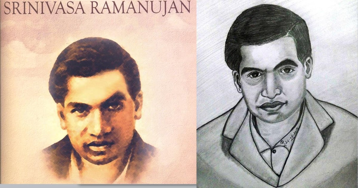 How to Draw Srinivasa Ramanujan Drawing / National Mathematics Day Poster  Color Drawing Step by Step - YouTube