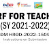 IPCRF FOR TEACHERS (SY 2021-2022)