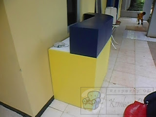 Jual Meja Front Desk Model Lengkung + Furniture Semarang