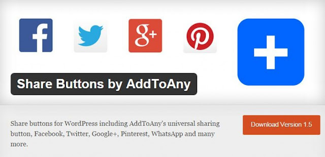 9 Must Have Wordpress Plugins in 2015 : AddToAny Featured image. 