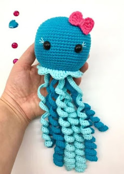 free jellyfish crochet pattern