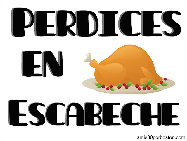 Receta de Perdices en Escabeche